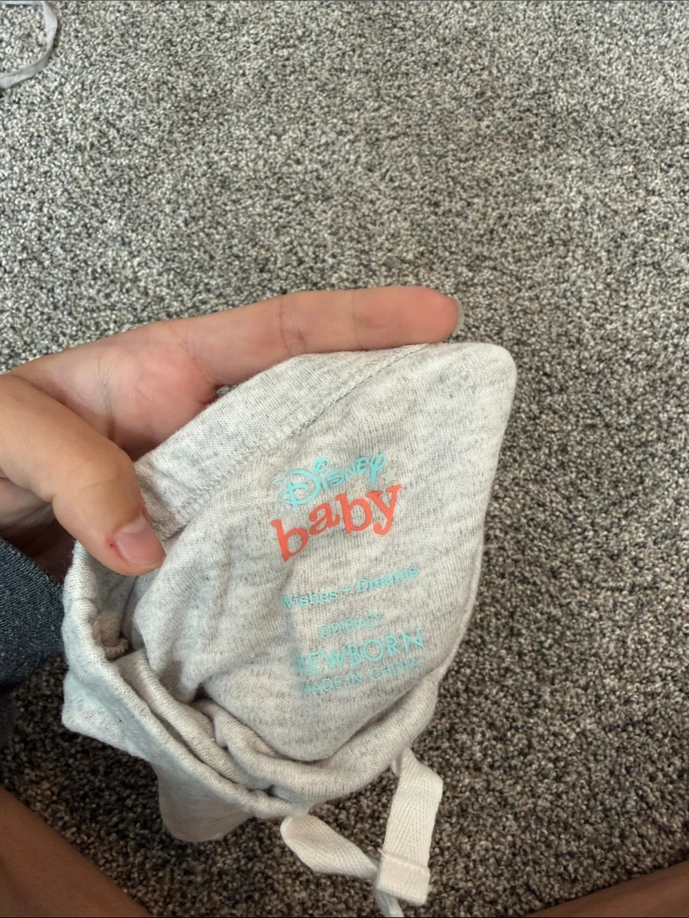 Disney Gray Baby Jogger Pants with Pluto Graphic